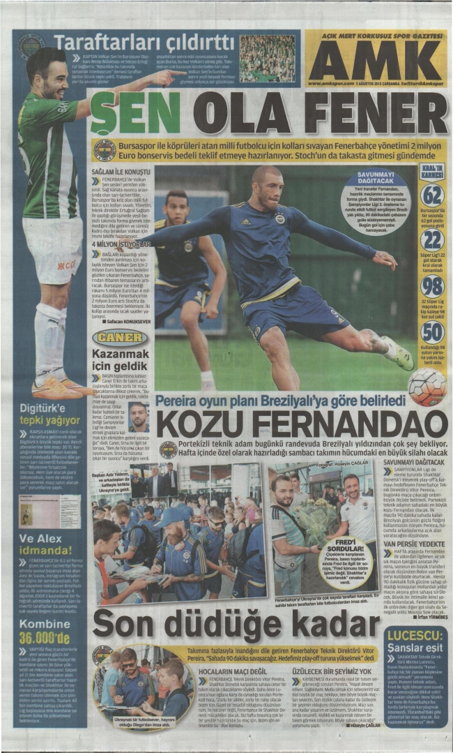 İlk golü at, turu kap Fenerbahçe 2