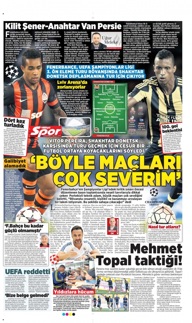 İlk golü at, turu kap Fenerbahçe 8