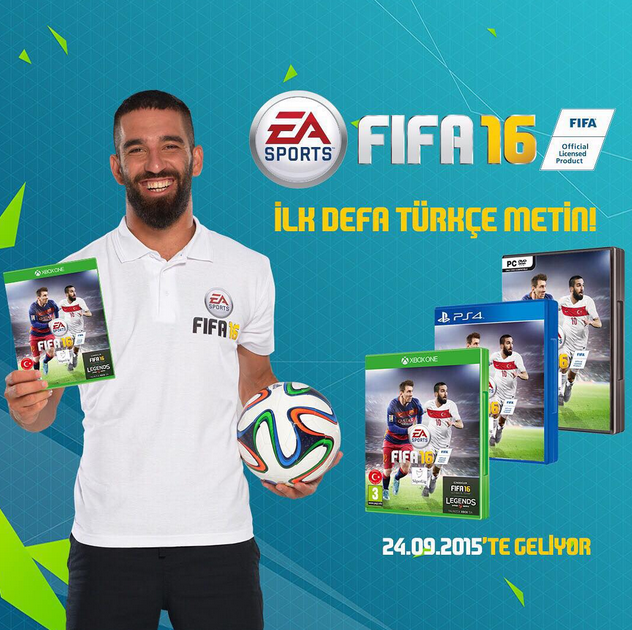 Instagram'da ünlüler: Arda Turan 'FIFA 16'nın kapağında 7