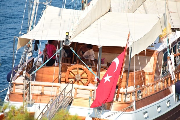 Sezen Aksu eski eşini teknesinde ağırladı 2