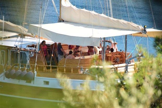 Sezen Aksu eski eşini teknesinde ağırladı 4