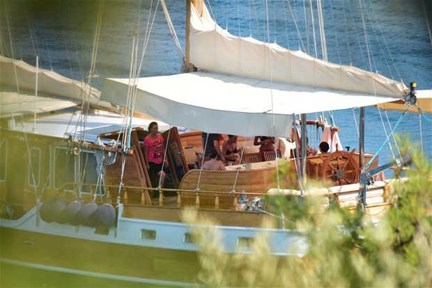 Sezen Aksu eski eşini teknesinde ağırladı 5