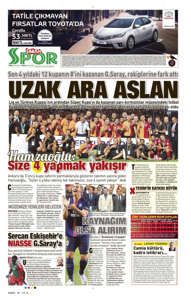 Dursun Özbek Ibrahimovic sözü verdi 10