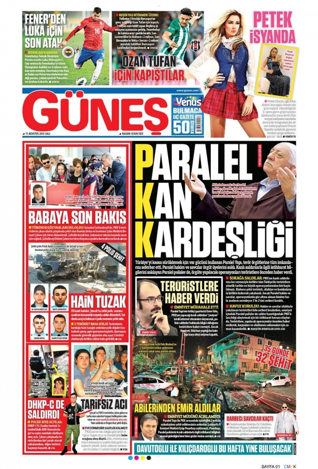 Kara Pazartesi gazete manşetlerinde 9