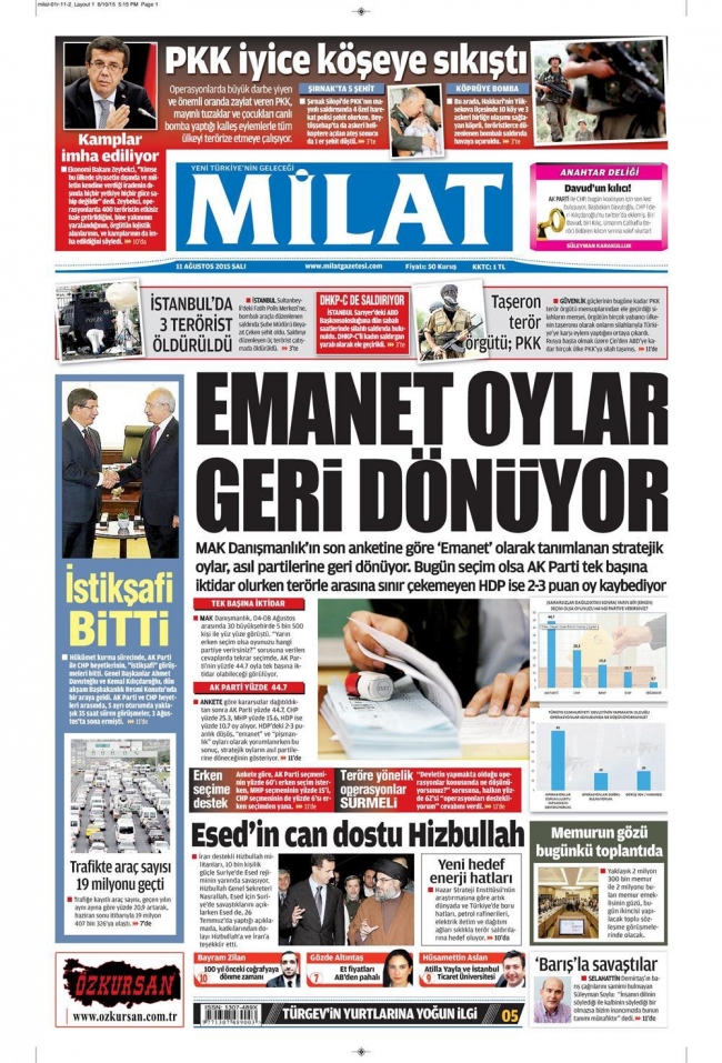 Kara Pazartesi gazete manşetlerinde 13