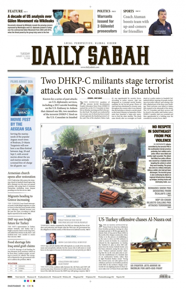 Kara Pazartesi gazete manşetlerinde 19