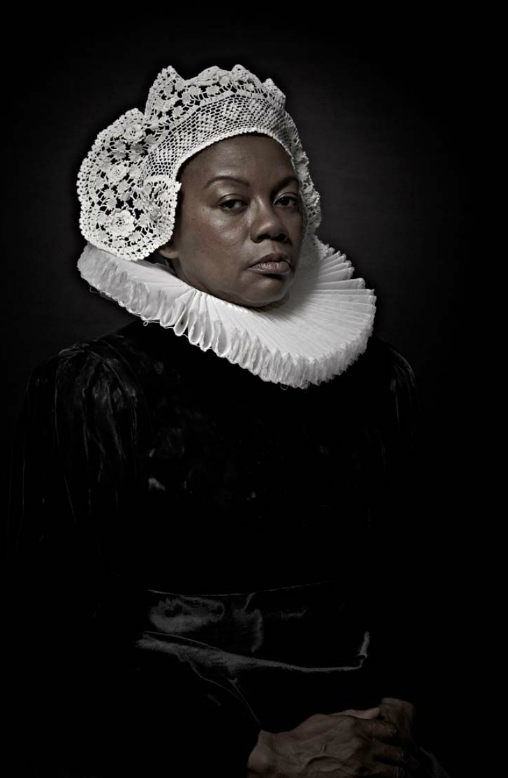 Flaman portrelerine siyahi uyarlama 1