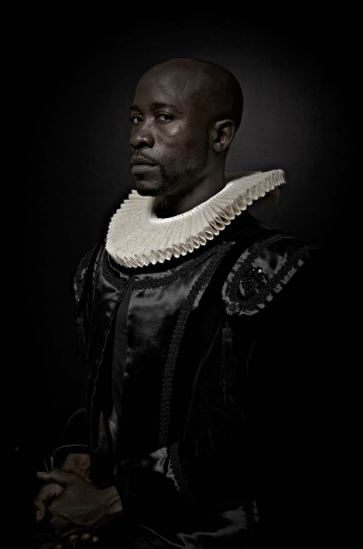 Flaman portrelerine siyahi uyarlama 4