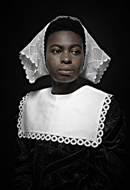 Flaman portrelerine siyahi uyarlama 5