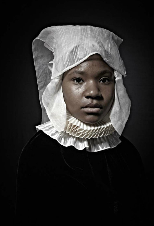 Flaman portrelerine siyahi uyarlama 6