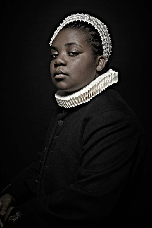 Flaman portrelerine siyahi uyarlama 7