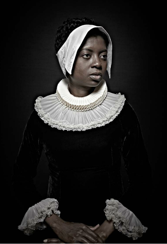 Flaman portrelerine siyahi uyarlama 8