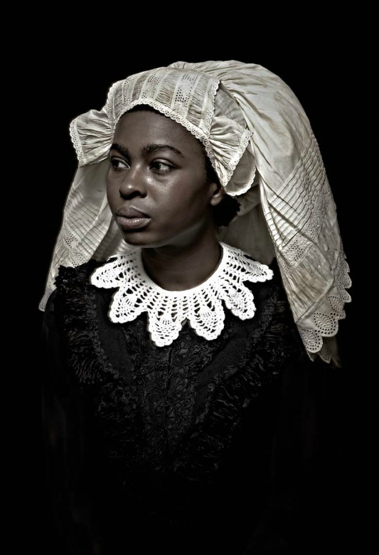 Flaman portrelerine siyahi uyarlama 9