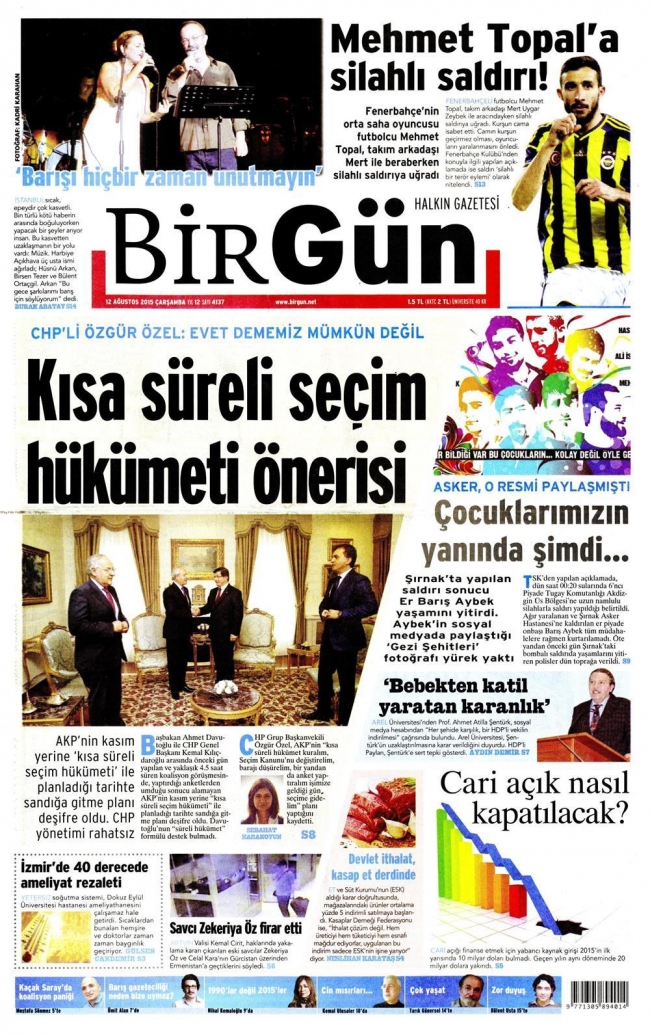 Gazete manşetleri: Türkiye'ye tam destek 3