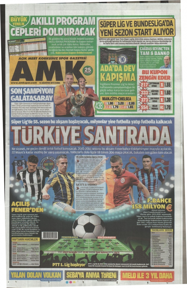 Süper Lig'in süper heyecanı başlıyor 1