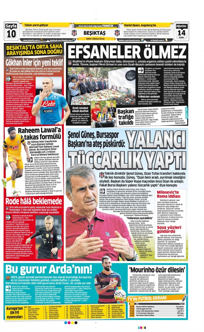 Süper Lig'in süper heyecanı başlıyor 8