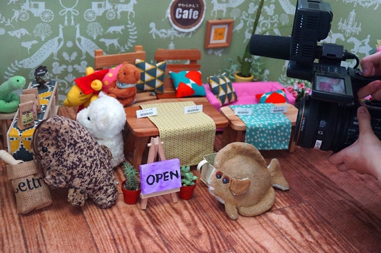Oyuncak hayvanlar için kafe açtılar 11