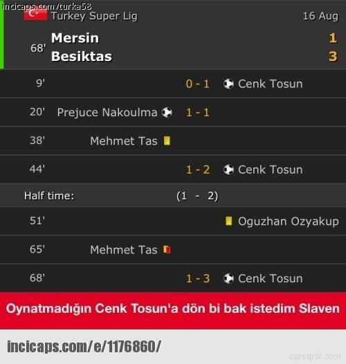 Beşiktaş galibiyetiyle capsleri patlattı 13