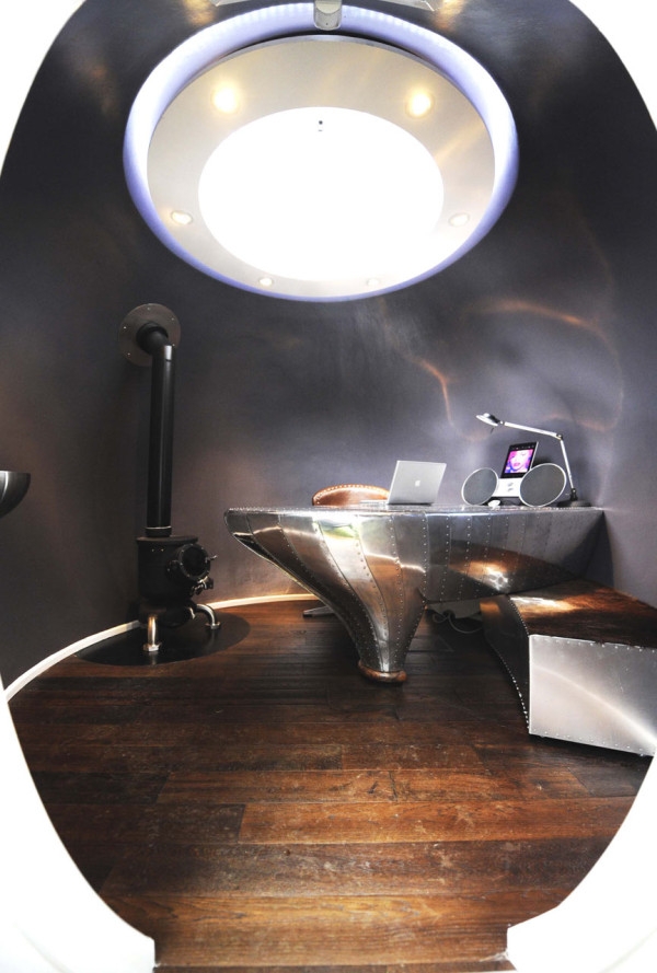 Bahçeye kurulan mobil odalar 5