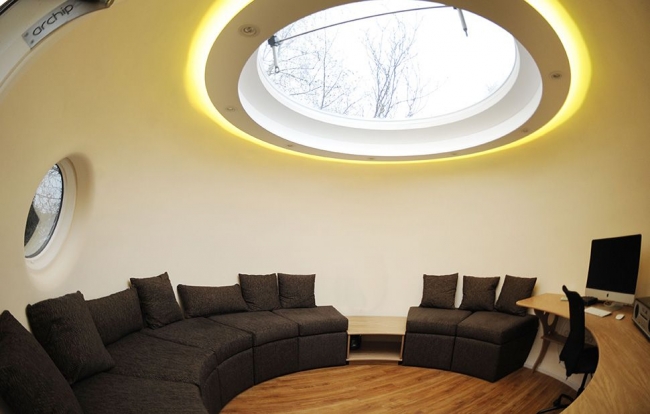 Bahçeye kurulan mobil odalar 7