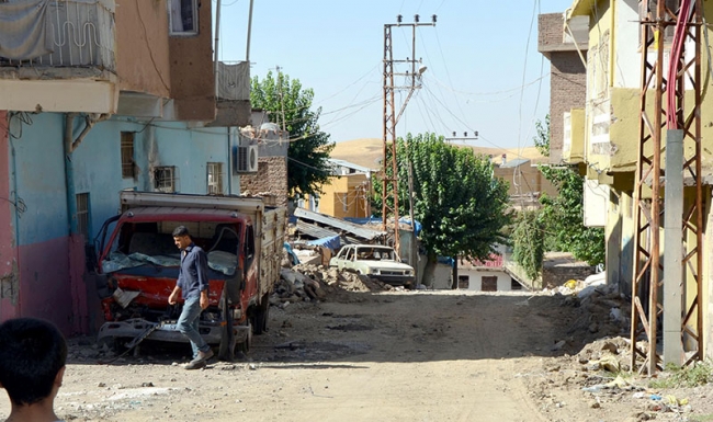 Terör gecesinin ardından Silvan'da son durum 11