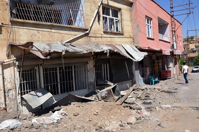 Terör gecesinin ardından Silvan'da son durum 2