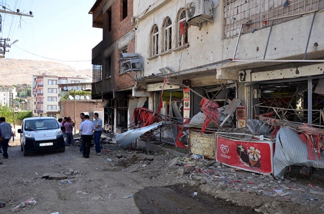 Terör gecesinin ardından Silvan'da son durum 3