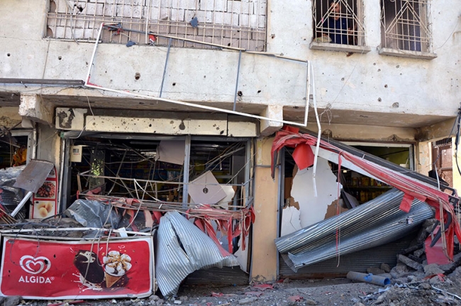 Terör gecesinin ardından Silvan'da son durum 7