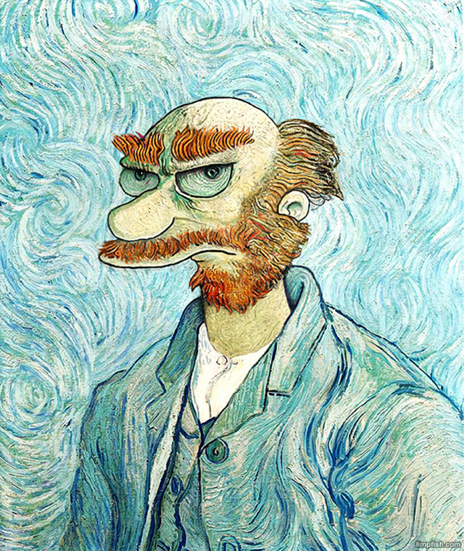 Pop kültür figürleriyle usta ressamların eserleri 1