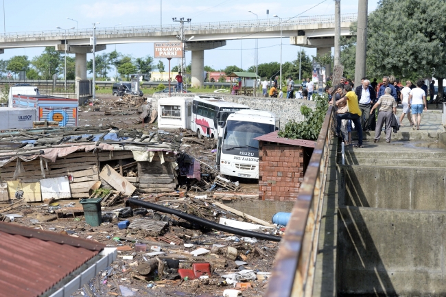 Sel felaketinin ardından Artvin'de son durum... 5