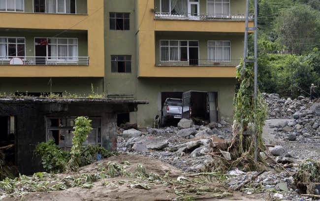 Sel felaketinin ardından Artvin'de son durum... 8