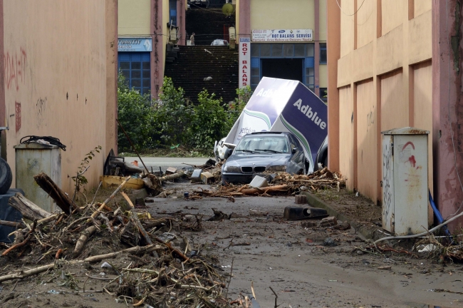 Sel felaketinin ardından Artvin'de son durum... 9