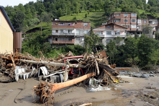 Sel felaketinin ardından Artvin'de son durum... 16