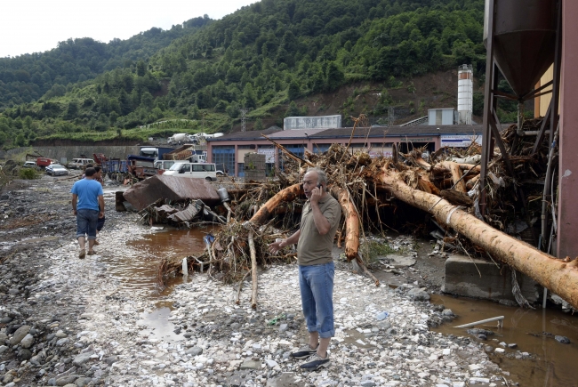 Sel felaketinin ardından Artvin'de son durum... 17