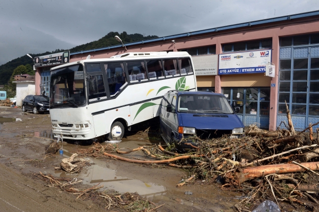 Sel felaketinin ardından Artvin'de son durum... 19