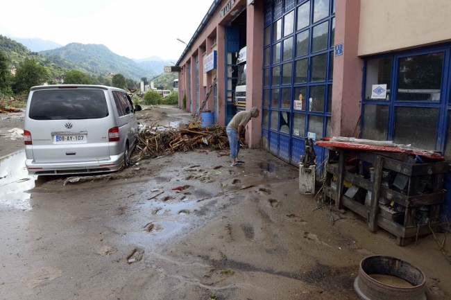 Sel felaketinin ardından Artvin'de son durum... 28