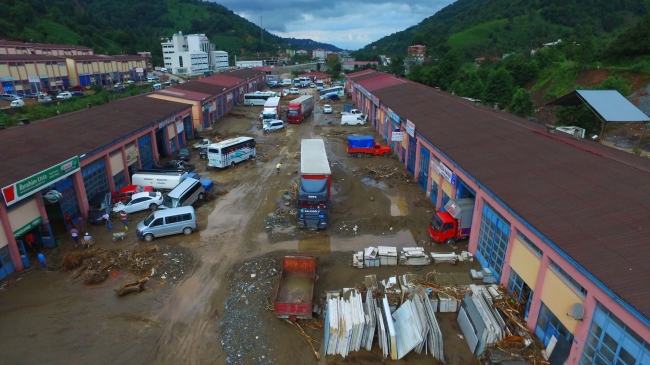 Sel felaketinin ardından Artvin'de son durum... 27