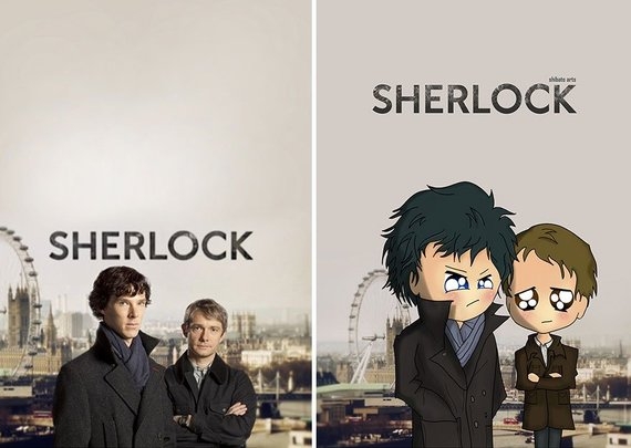 Sevdiğiniz diziler anime olsaydı... 4