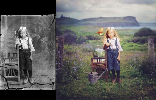 Siyah-beyaz fotoğraflara gerçeküstü yorum 3