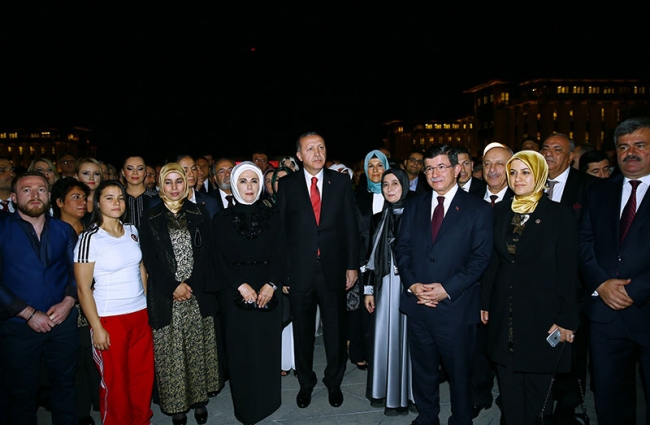 Beştepe'ye ünlü akını 5