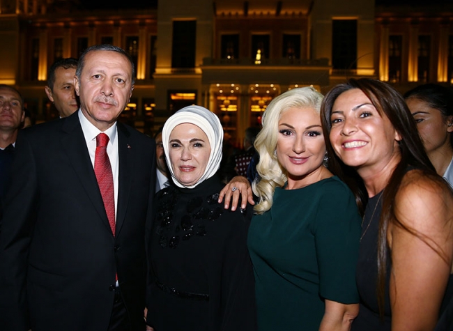 Beştepe'ye ünlü akını 7