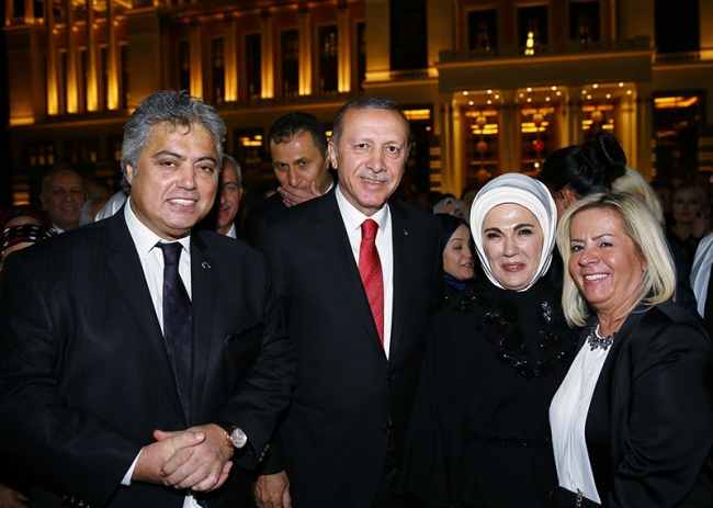 Beştepe'ye ünlü akını 8