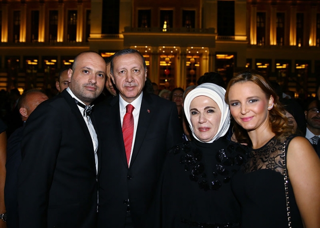 Beştepe'ye ünlü akını 11