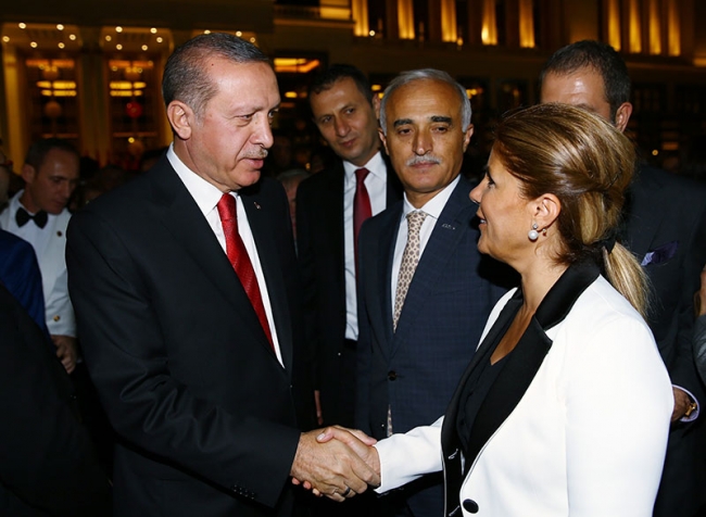 Beştepe'ye ünlü akını 22