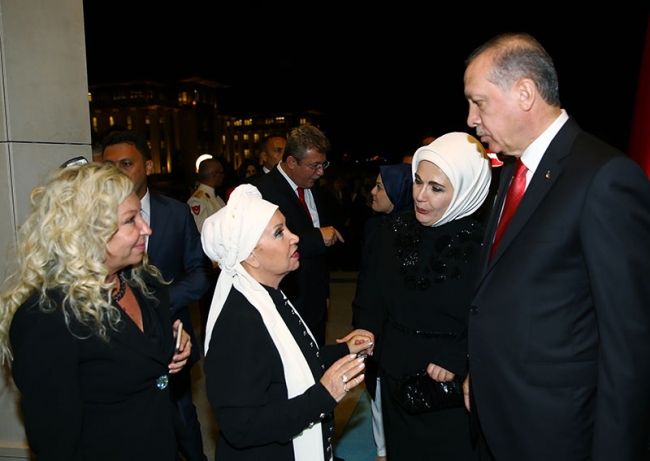 Beştepe'ye ünlü akını 38