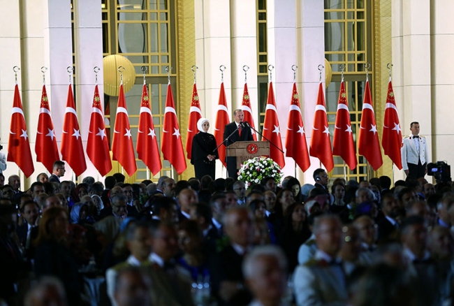 Beştepe'ye ünlü akını 45