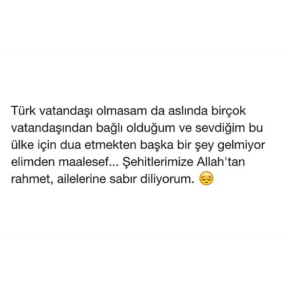 Instagram'da ünlüler: İçimiz yanıyor 5