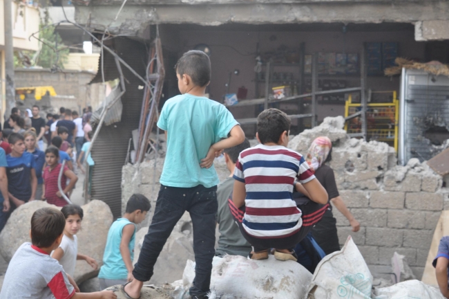 Operasyonun ardından Cizre sokakları... 1