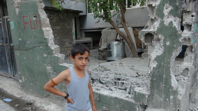 Operasyonun ardından Cizre sokakları... 2
