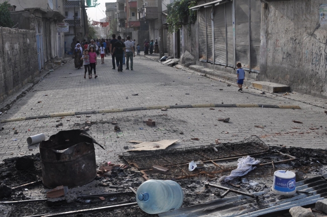 Operasyonun ardından Cizre sokakları... 19